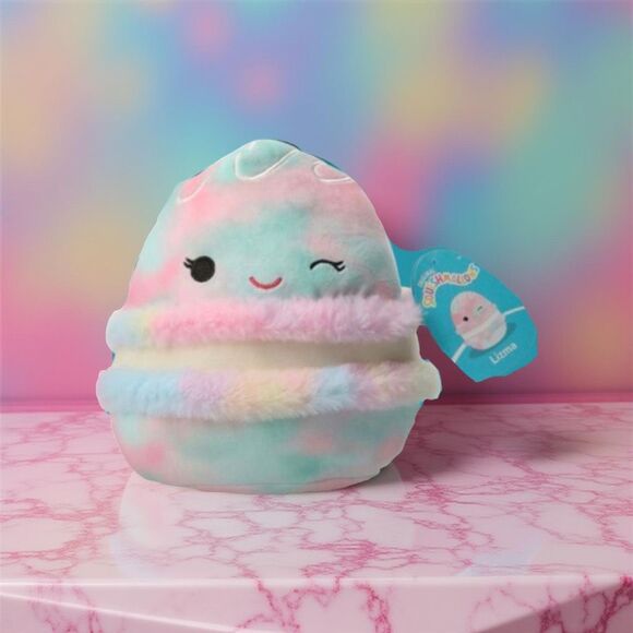 NWT Lizma the Macaron Squishmallow Plush 7.5” - Picture 1 of 3